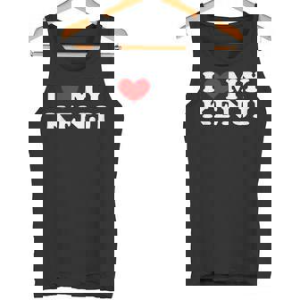 I Love My Kenji アイ・ラブ・マイ・マイ・ケンジ、アイ・ハート・マイ・ケンジ タンクトップ - Kawaiitshirt