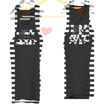 I Love Mywag アイ・ラブ・マイ・スワッグ、アイ・ハート・マイ・スワッグ 長袖tシャツ タンクトップ - Kawaiitshirt