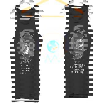 Low Batterytill Flowing 錦鯉 音楽 ヘッドホン 和風 低電力 共感 デザイン タンクトップ - Kawaiitshirt