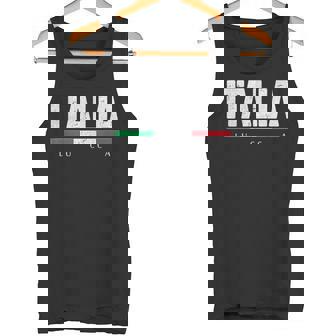 Lucca Italia Bandera Italiana Italia Touristouvenir Camiseta sin mangas - Regaloses