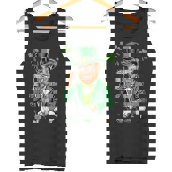 Lucky Leprechaun Golf For St Patrick’s Day Players Tank Top | Mazezy