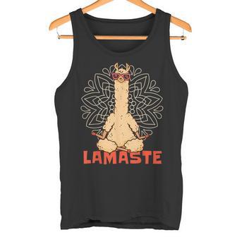 Lustiges Lama-Yoga-Lamaste-Namaste-Meditation Tank Top - Geschenkecke
