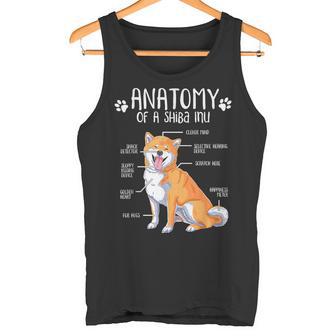 Lustigeshiba Inu Hund Hundehalter Anatomieüßeshiba Inu Tank Top - Geschenkecke