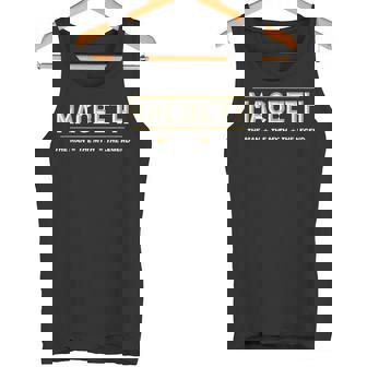 Macbeth The Man The Myth The Legend タンクトップ - Kawaiitshirt