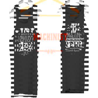 Machinist Is Retired Machine Operator Machinist Retirement Tank Top | Mazezy