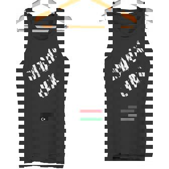 Made In Libya With Flag Tank Top | Mazezy