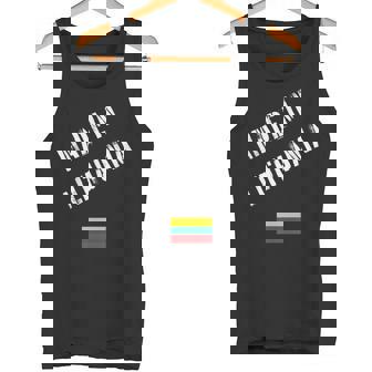 Made In Lithuania With Flag Tank Top | Mazezy