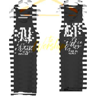 Made To Worship シャツ 礼拝用シャツ メンズ&レディース 神様 タンクトップ - Kawaiitshirt