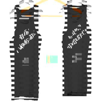 Made In Turkmenistan With Flag Tank Top | Mazezy