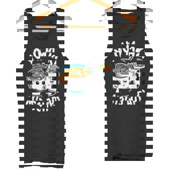 You Maki Miso Happy Romantic Puns Sushi Japanese Food Lover Tank Top | Mazezy