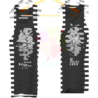 Mama Cute Flower Textile Patterns Floral Graphic Boho Mother Tank Top Tank Top | Mazezy