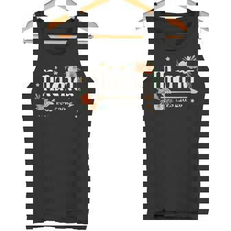 Mama Est 2026 New Mom Pregnancy Reveal Tank Top | Mazezy