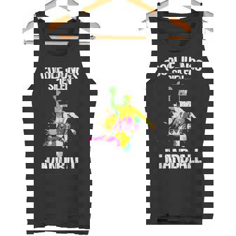 Männer Coole Jungspielen Handballport Handballer Tank Top - Geschenkecke