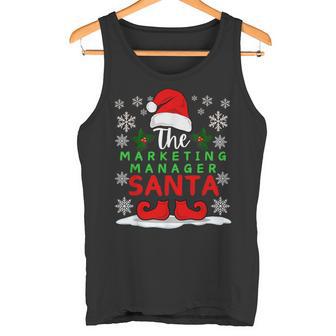 The Marketing Manager Santa Claus Christmas Day Xmas Tank Top | Mazezy