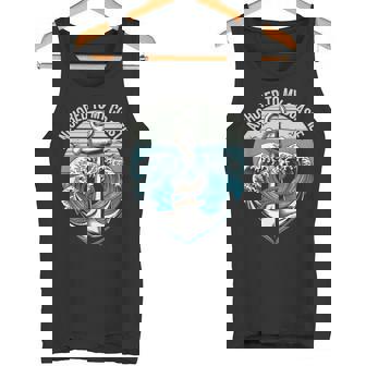 Matching Couple Boating Cruising Anchored To My Coastie Tank Top | Mazezy