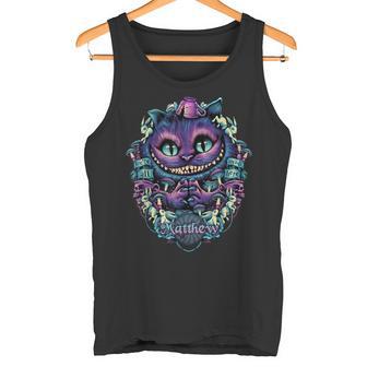 Matthew Cheshire Camisa De Gato Alicia En El País De Las Maravillas Camiseta sin mangas - Regaloses