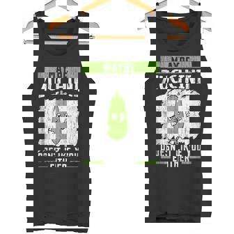 Maybe Zucchini Doesn't Like You Either Vegan Vegetarian Tank Top Tank Top | Mazezy