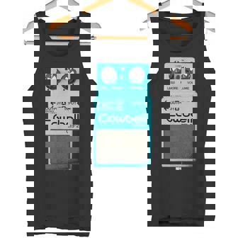 Mehr Cowbell ミュージシャン ミーム パロディ ギターペダル タンクトップ - Kawaiitshirt