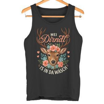 Mein Dirndl Ist In Der Wäsche Dirndl Ersatz Reh Tank Top - Seseable