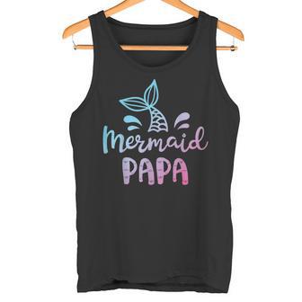 Mermaid Dad Merman Dad Daddy Family Abbinamento Compleanno Canotta - Novitaregali