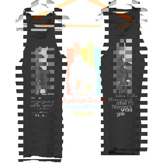 Mgahinga Gorilla National Park Uganda African Animals Safari Tank Top | Mazezy