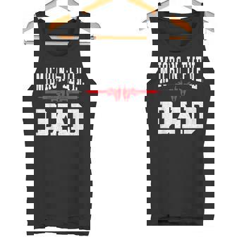 Micron-Level Dad Machine Operator Machinist Dad Tank Top | Mazezy