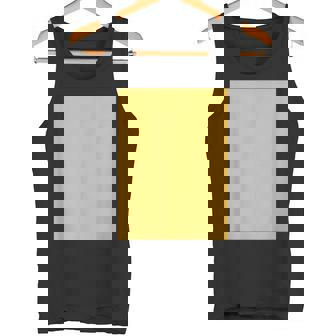 Minimalist Apparel Mustard Minimal Block Monochrome Scand Tank Top | Mazezy