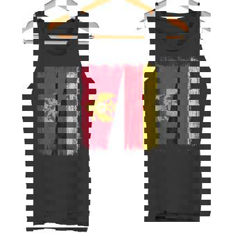 Montenegro Germany Half Flag Montenegrin German Unity Pride Tank Top | Mazezy