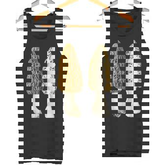 Morel Mushrooms Foraging Wild Mushrooms Tank Top | Mazezy