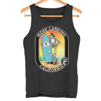 Moss Landing Monterey-Bay California Surfers Route 1 Tank Top Tank Top | Mazezy