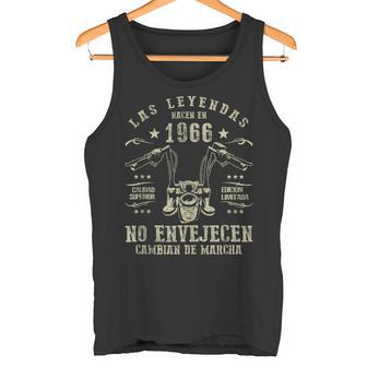 Motointage 1966 Hombre Motorista Biker Para Leyenda Motera In Mangas Camiseta sin mangas - Regaloses