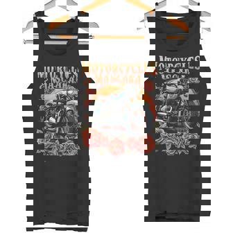 Motorcycles & Mascara Vintage Motorcycle Tank Top | Mazezy