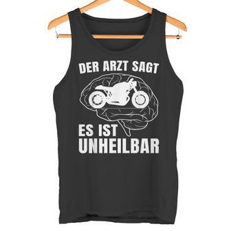 Motorrad Im Kopf Geschenkidee Für Biker Und Motorsportler Tank Top - Geschenkecke