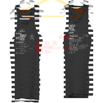 Motorsport Race Weekend Practice Qualifying Race Day Count Tank Top Tank Top | Mazezy