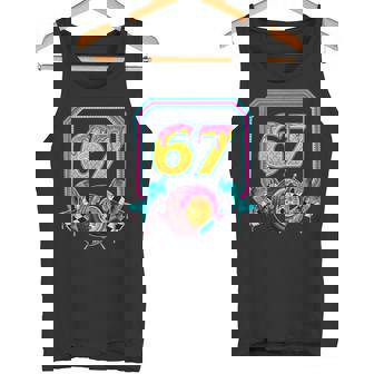 Motorsports Drip Number 67 Motorsports Racer Tank Top | Mazezy