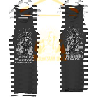 Moutain Bikee Amazing Moutain Biker Riding Bicycle Tank Top | Mazezy