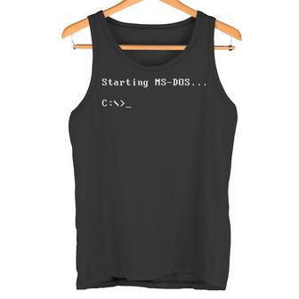 Ms-Dos Camiseta sin mangas - Regaloses