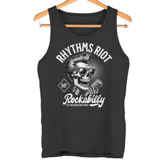Musik Rockabillyintage Modern Tank Top - Seseable