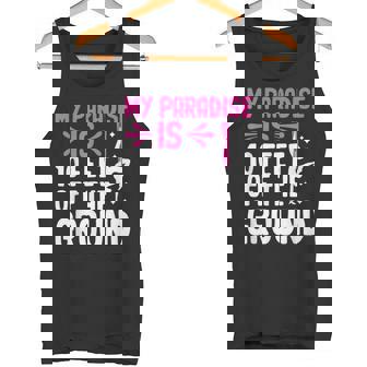 My Paradise Is 10 Feet Off The Ground 空中シルクエアリアリスト タンクトップ - Kawaiitshirt