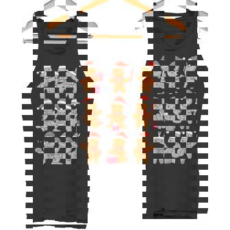 Nail Tech Christmas Technician Nail Artist Manicure Set Tank Top | Mazezy