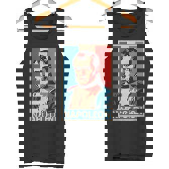 Napoleon Bonaparte Propaganda Poster Pop Art French History Tank Top | Mazezy