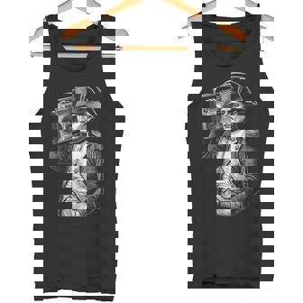 Napoleon Boombox Retro Música Historia Humorintage Regalo Camiseta sin mangas - Regaloses