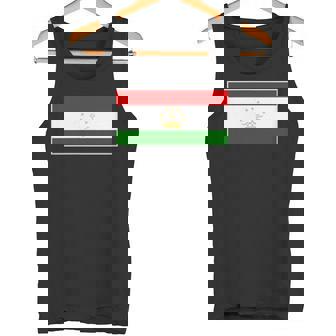 National Flag Of Tajikistan Dushanbe TAJIKISTANI Pride Tank Top | Mazezy