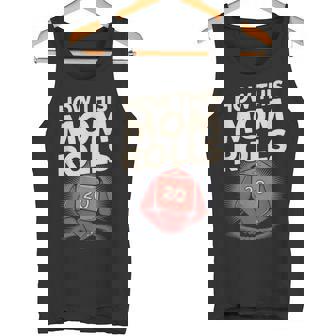 Nerdy Mom Role Playing Gamer RPG Master D20 RPG Gamer Tank Top | Mazezy