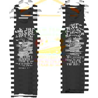 New Years Cruise Crew Celebration Fun Tank Top | Mazezy