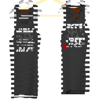 New York Is In The Heart – Bold Skyline Graphic Tank Top | Mazezy