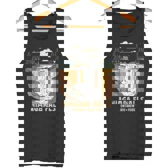 Niagara Falls Souvenirs Ontario-Buffalo NY Canada Reminder Tank Top | Mazezy