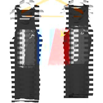 Nicaragua Soviet Union Flag Nicaraguan CCCP Heritage Tank Top | Mazezy