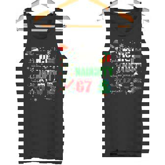 Nice Naughty 6 7 Meme 6 7 Christmas Six Seven Xmas Boy Kid Tank Top | Mazezy