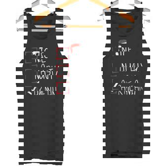 Nice Naughty Armenian Christmas Armenia Roots Heritage Tank Top | Mazezy